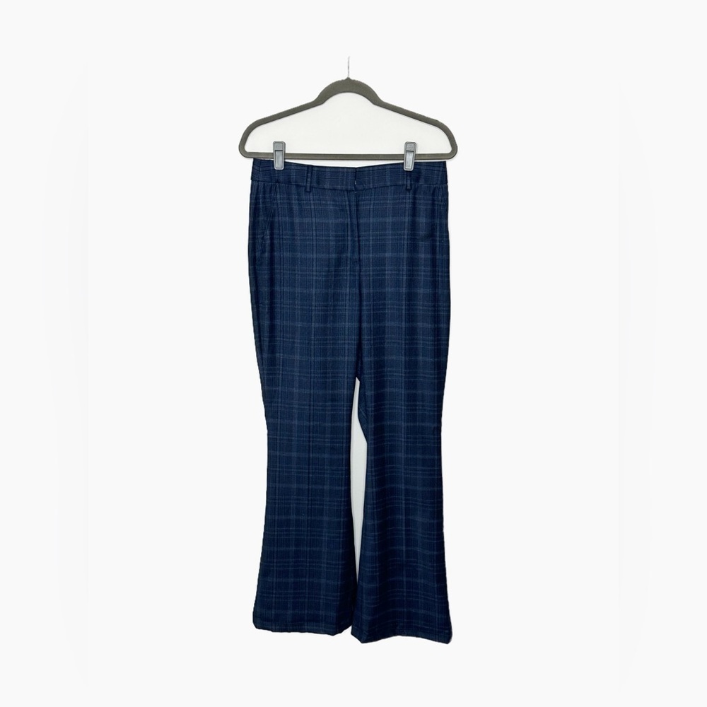 Rebecca Vallance - Lori pant in Navy Check - size 8 - EUC - bootcut/flare leg - Picture 6 of 16